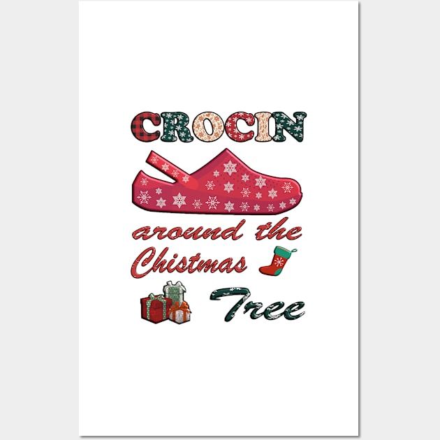 Crocin' Around The Christmas Tree Wall Art by Bam-the-25th